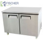 Fischer Two Door Bench Fridge - USC02-SS